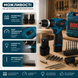Шуруповерт акумуляторний Boxer 1350 об/хв професійний дриль 15713 фото 8