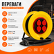 Удлинитель электрический на катушке X-755 с заземлением IP44 силовой кабель 15744 фото 4